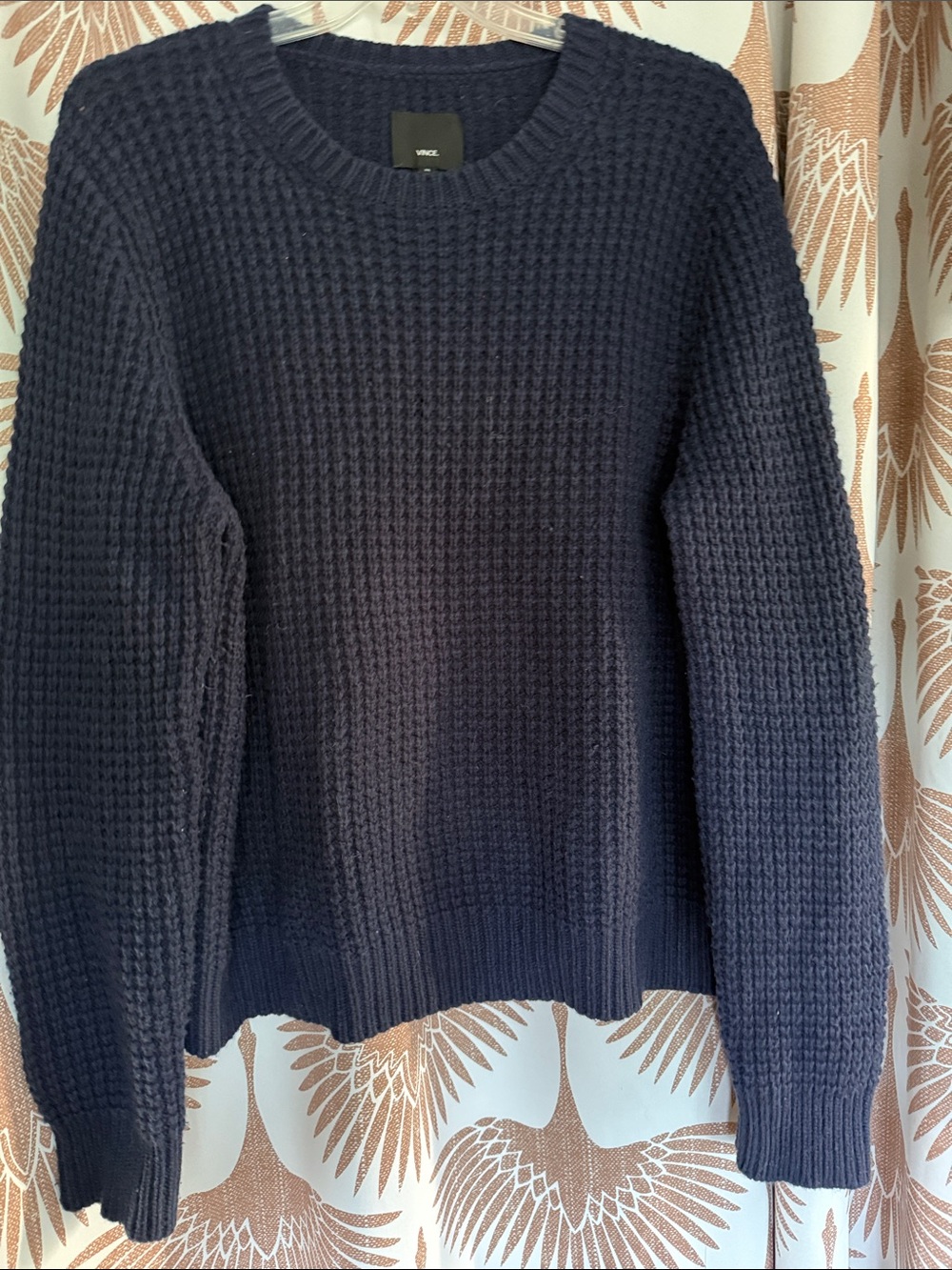 Vince Wool Cashmere Waffle Sweater XXL XL